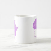 Mug Cheveux noirs naturels Afro (Centre)