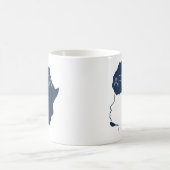 Mug Cheveux noirs naturels Afro (Centre)