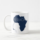 Mug Cheveux noirs naturels Afro (Gauche)