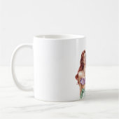 Mug Cheveux Rouges Femme Haut Violet (Gauche)