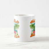 Mug Cheveux salés, orteils de sable | Île tropicale (Centre)
