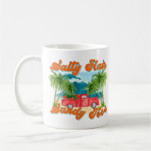 Mug Cheveux salés, orteils de sable | Île tropicale (Gauche)