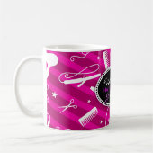 Mug Cheveux violets et beauté (Gauche)