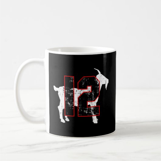 Mug Chèvre 12 Plus Grande De Tous Les Temps Football D (Gauche)