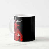 Mug Chèvre anti-Christ de Blackcraft Satan Baphome pou (Devant gauche)