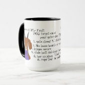 Mug Chèvre, artiste d'évasion, nubian, Boer (Devant gauche)