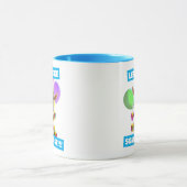 Mug Chèvre avec des pétards de fête (Centre)