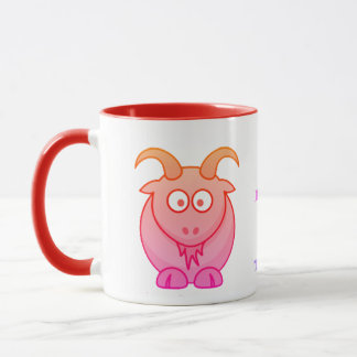 Mug chèvre BILLY curieuse 