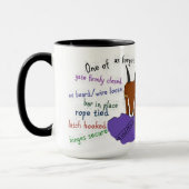 Mug Chèvre, chèvre, artiste d'évasion, lamancha (Gauche)