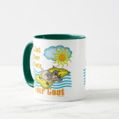 Mug Chèvre, chèvre et boisson (Devant gauche)