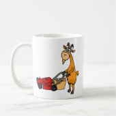 Mug Chèvre de Billy drôle poussant la bande dessinée (Gauche)