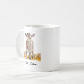 Mug Chèvre de concours nom personnalisé (Devant gauche)