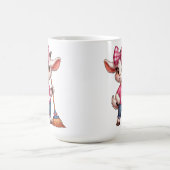 Mug Chèvre de dessin avec cabot et chambre (Centre)