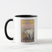 Mug Chèvre de montagne - Forêt nationale de Chugach, (Gauche)