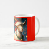 Mug Chèvre de Noël 2 (Devant droit)