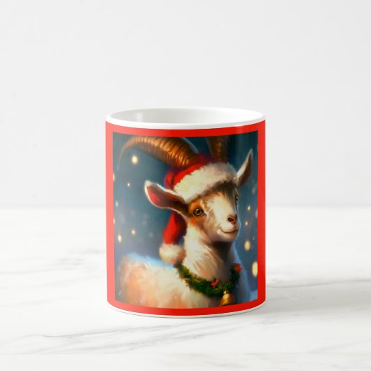 Mug Chèvre de Noël 2 (Centre)