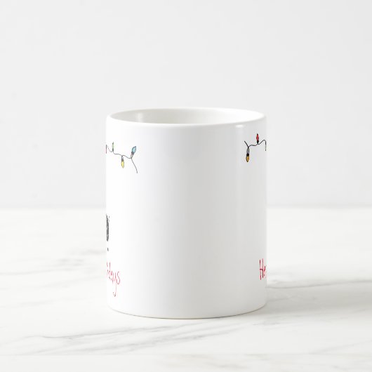 Mug Chèvre de Noël lunatique (Centre)