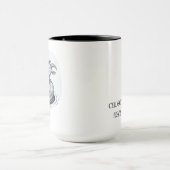 Mug Chèvre drôle Capricorne Anniversaire Noël (Centre)