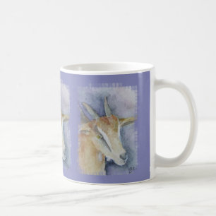 Mug Chèvre/enfant d'aquarelle