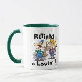 Mug Chèvre et famille retraitée (Gauche)