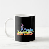 Mug Chèvre folle Lady Fun Propriétaire de chèvre (Gauche)