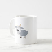Mug Chèvre grise adorable (Devant gauche)