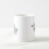 Mug Chèvre grise adorable (Centre)