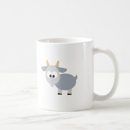 Mug Chèvre grise adorable (Droite)