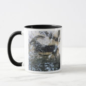 Mug Chèvre ou chamois, peinture de roche dans la salle (Gauche)