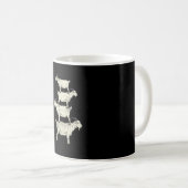Mug Chèvre Retro (Devant droit)