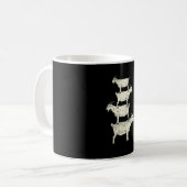 Mug Chèvre Retro (Devant gauche)