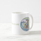 Mug Chèvre surf (Devant droit)
