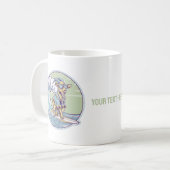 Mug Chèvre surf (Devant gauche)