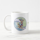 Mug Chèvre surf (Gauche)