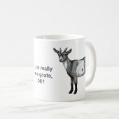 Mug Chèvre tachetée gris mou (Devant droit)
