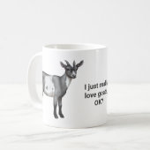 Mug Chèvre tachetée gris mou (Devant gauche)