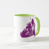 Mug Chèvre Violette (Devant droit)