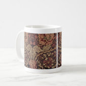 Mug Chèvrefeuille par William Morris, Art de fleurs de (Devant gauche)