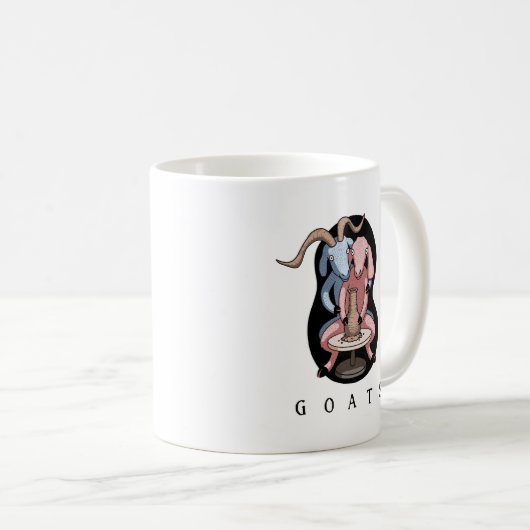 Mug Chèvres (Devant droit)