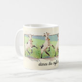 Mug Chèvres dansantes illustrées (Devant gauche)