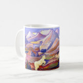 Mug Chèvres et montagnes (Devant gauche)