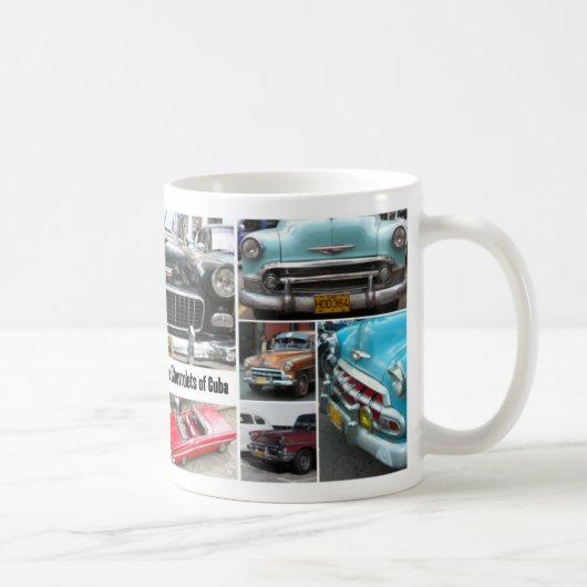Mug Chevrolets du Cuba (Droite)