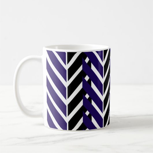 Mug Chevron bleu (Gauche)