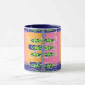 Mug Chevron Bleu Vert (Centre)