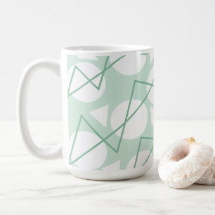 Mug Chevron géométrique rayé