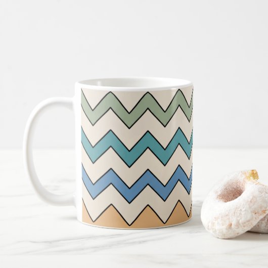 Mug Chevron Nature Vibes (Avec donut)