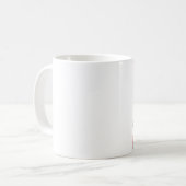 Mug chevron noir lodge (Devant gauche)