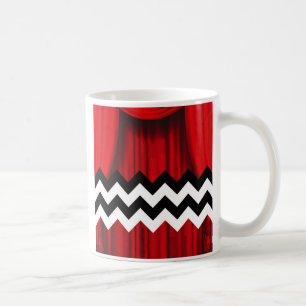 Mug chevron noir lodge