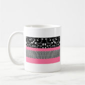 Mug chevron rose (Gauche)