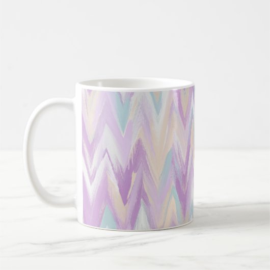 Mug Chevrons Abstraits (Gauche)